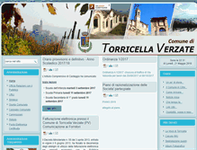 Tablet Screenshot of comune.torricellaverzate.pv.it